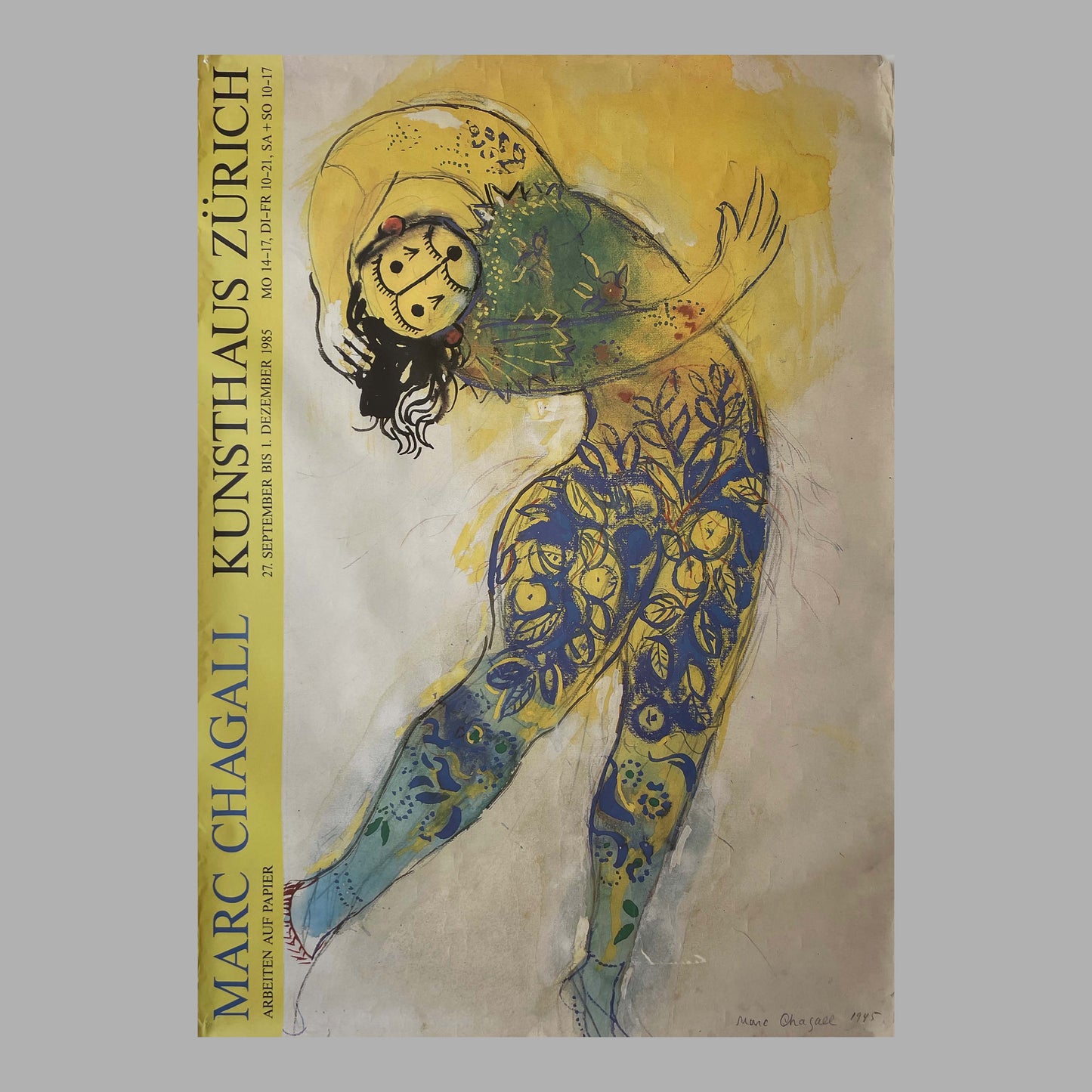 Marc Chagall, Arbeiten auf Papier, Kunsthaus Zürich