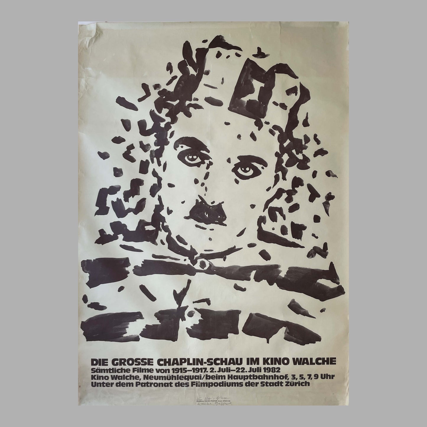 Filmpodium, Die grosse Chaplin-Schau im Kino Walche