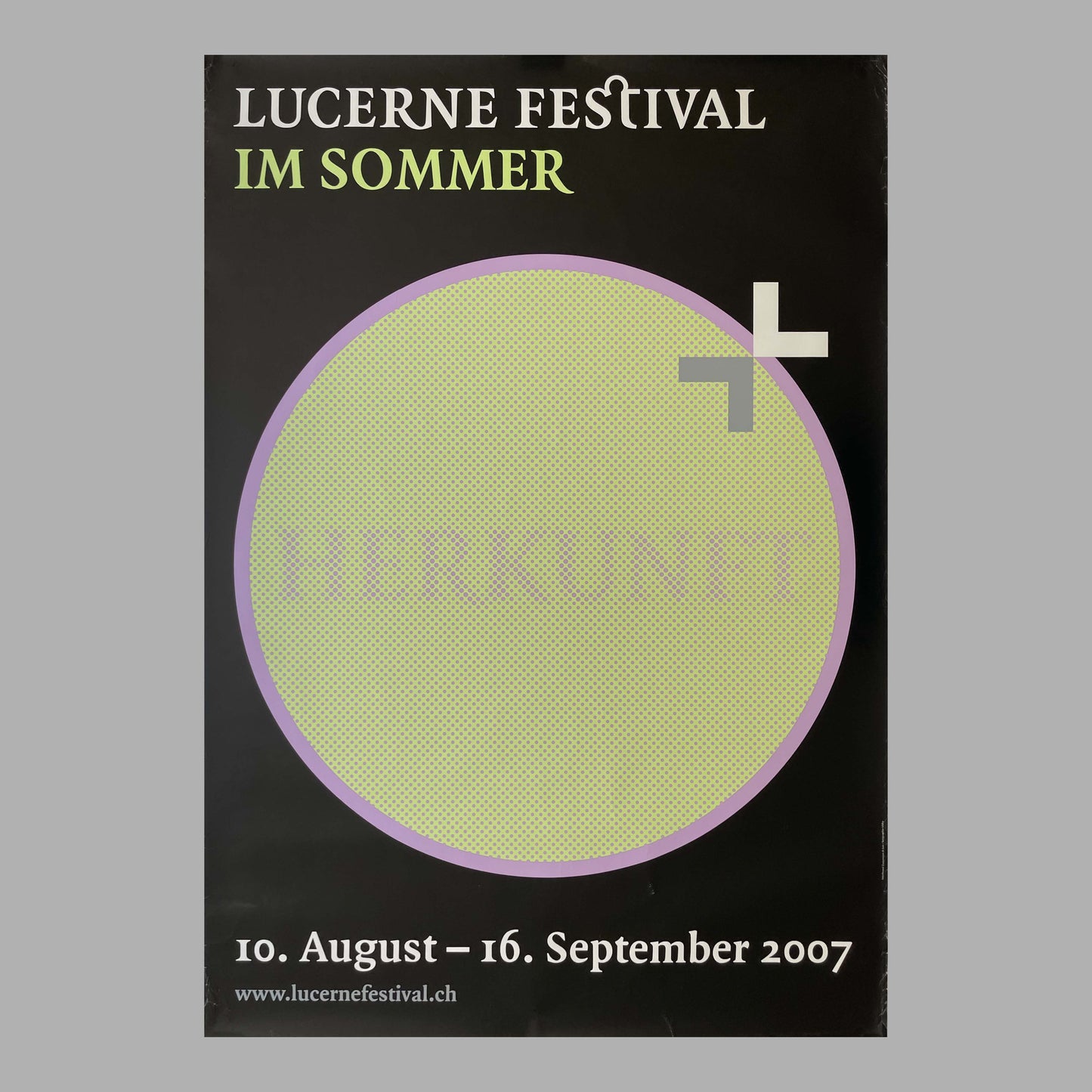 Lucerne Festival, Im Sommer, Herkunft